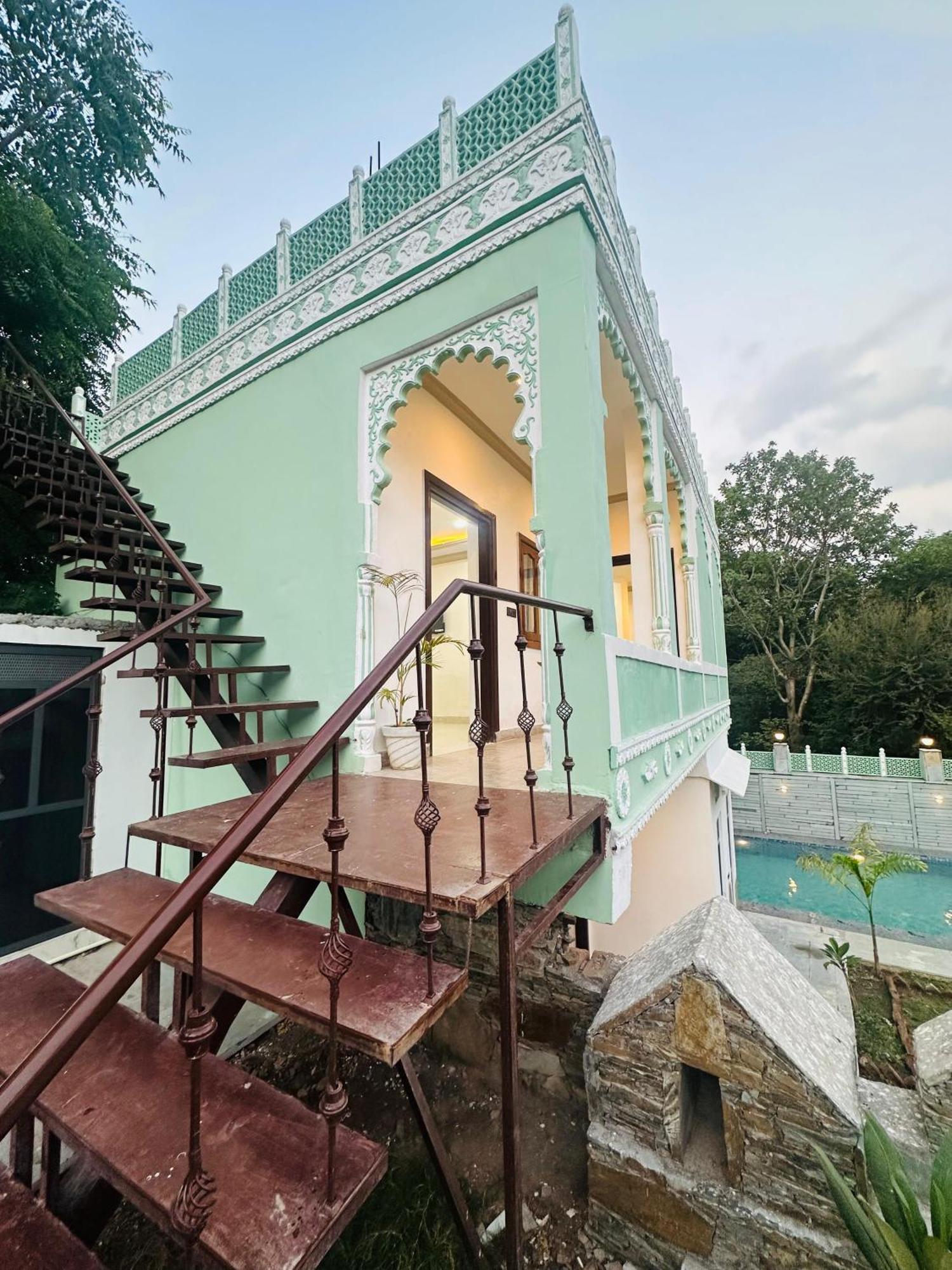 Villa Rajasthan Haveli Udaipur Exterior foto